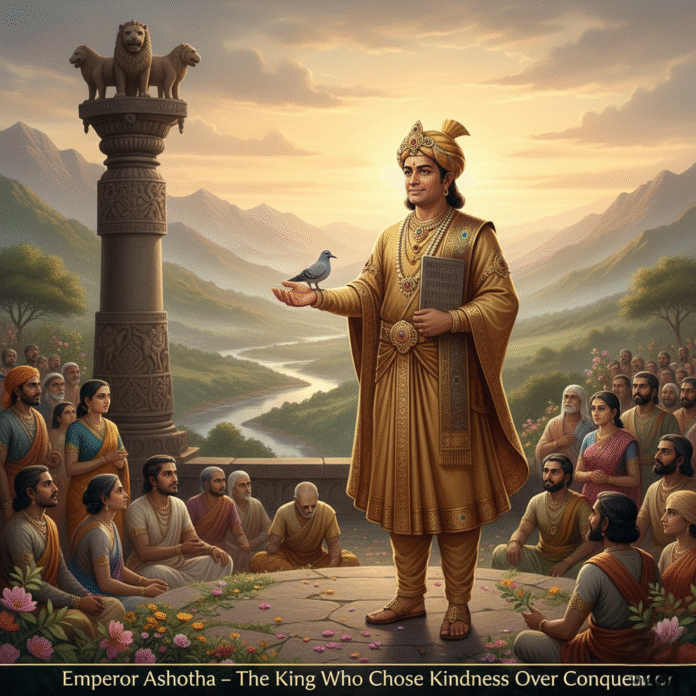 Emperor Ashoka – The King Who Chose Kindness Over Conquest